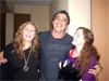 Marta junto a Ivan Lins y Alejandra
